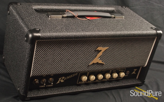 Dr. Z Remedy 40W Amp Head - Black w/ Salt & Pepper Grill — image 5