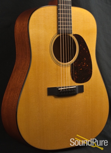 Martin D-18 Standard Dreadnought Acoustic Guitar - 2012 Used — image 3