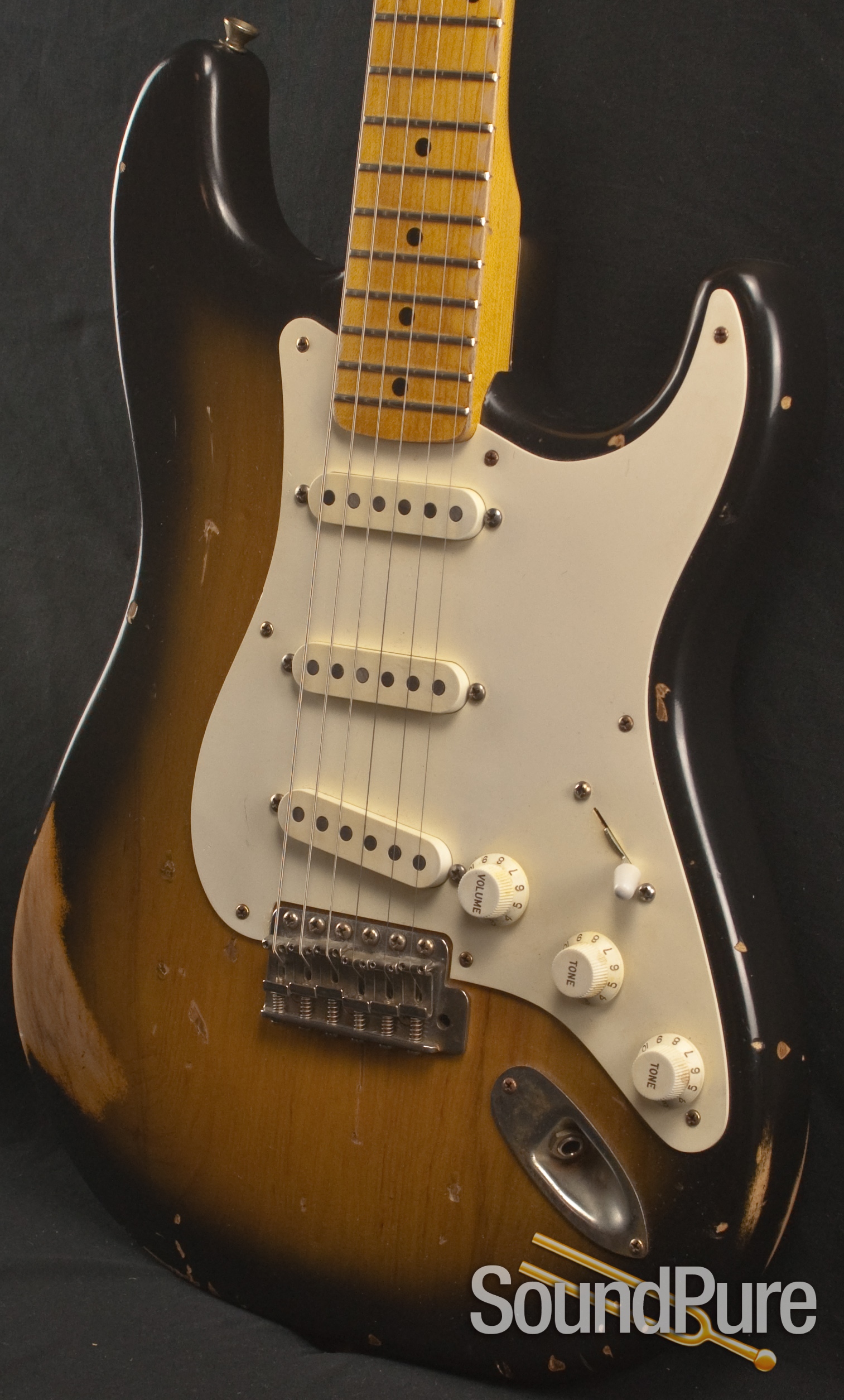 Nash S 57 2 Tone Burst Electric Guitar Gry 79 Used