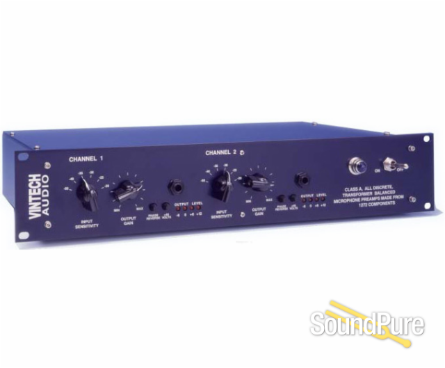 Vintech Audio Dual 72 (Neve 1272 Replica) Strereo Preamp