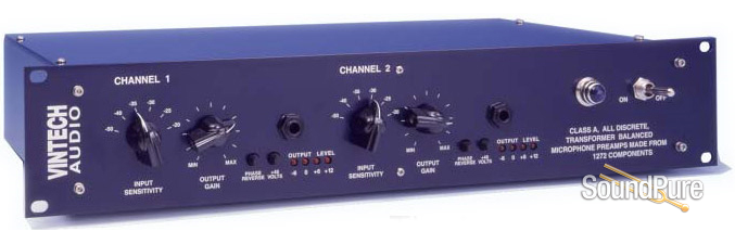 Vintech Audio Dual 72 (Neve 1272 Replica) Strereo Preamp