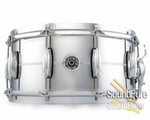 Gretsch 6.5x14 Brooklyn Series Chrome Over Steel Snare Drum — image 1