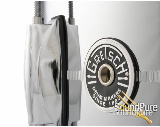 Gretsch 6.5x14 Brooklyn Series Chrome Over Steel Snare Drum — image 3