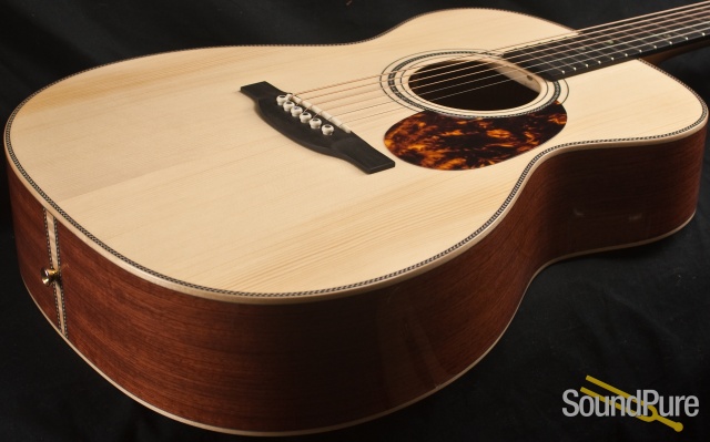 Boucher Bubinga OM Hybrid Acoustic Guitar- Pre Owned! — image 11