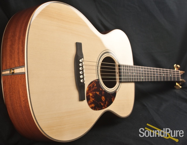Boucher Bubinga OM Hybrid Acoustic Guitar- Pre Owned! — image 13