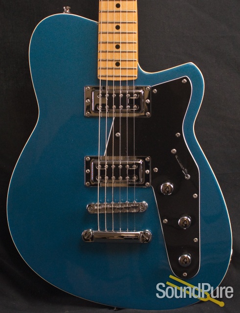 Reverend Flatroc Metallic Blue Electric Guitar - Used