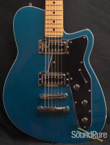 Reverend Flatroc Metallic Blue Electric Guitar - Used Reverend Flatroc Metallic Blue Electric Guitar - Used