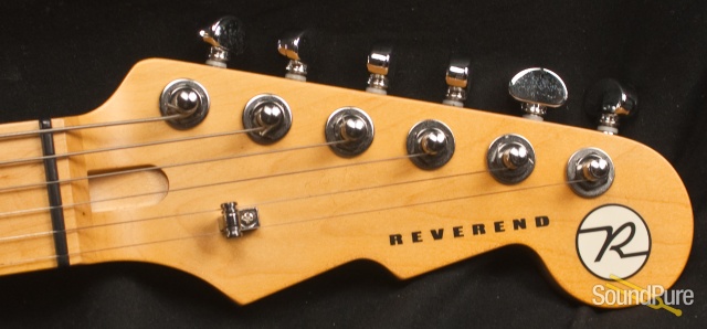 Reverend Flatroc Metallic Blue Electric Guitar - Used — image 9