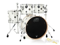 DW 4pc Performance Series Maple Drum Set-White Ice DW 4pc Performance Series Maple Drum Set-White Ice