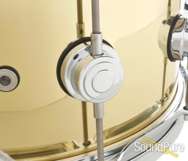 DW 6.5x14 Collectors Series Bell Brass Snare Drum — image 5