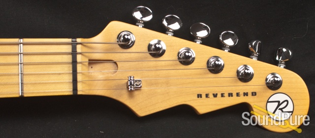 Reverend Six Gun Black Electric Guitar — image 7