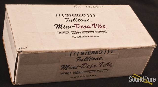 Fulltone Mini Deja Vibe Stereo Pedal- Used — image 3
