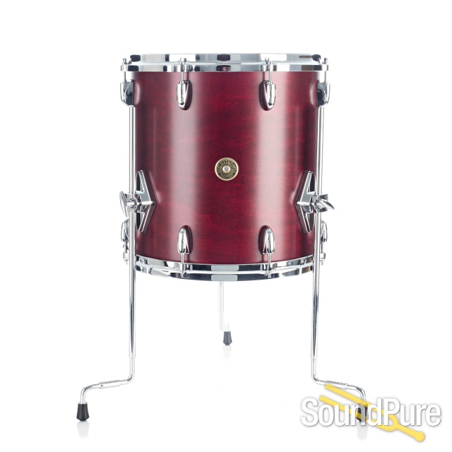 Gretsch 3pc USA Custom Be Bop Drum Set- Rosewood Satin — image 8