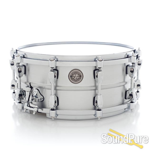 Tama 6x14 Starphonic Seamless Aluminum Snare Drum — image 1