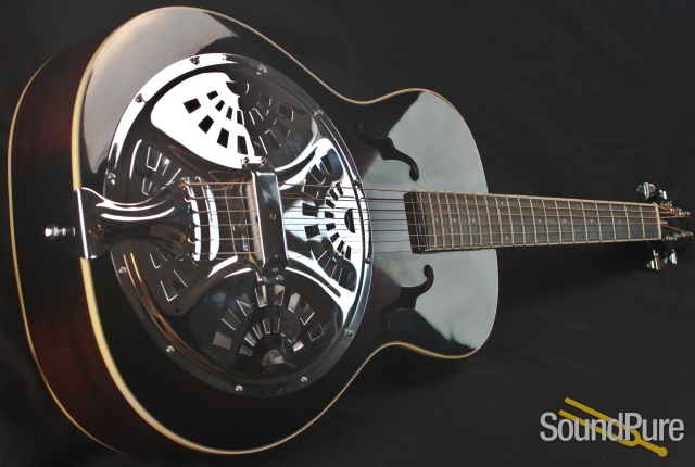 Wechter RS-6610F Round Neck Resonator Vintage Burst -Used — image 7