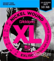 D'Addario EXL150 Nickel XL 12-String Electric Guitar Strings