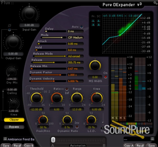 Flux Pure DExpander v3 for AAX DSP/Native