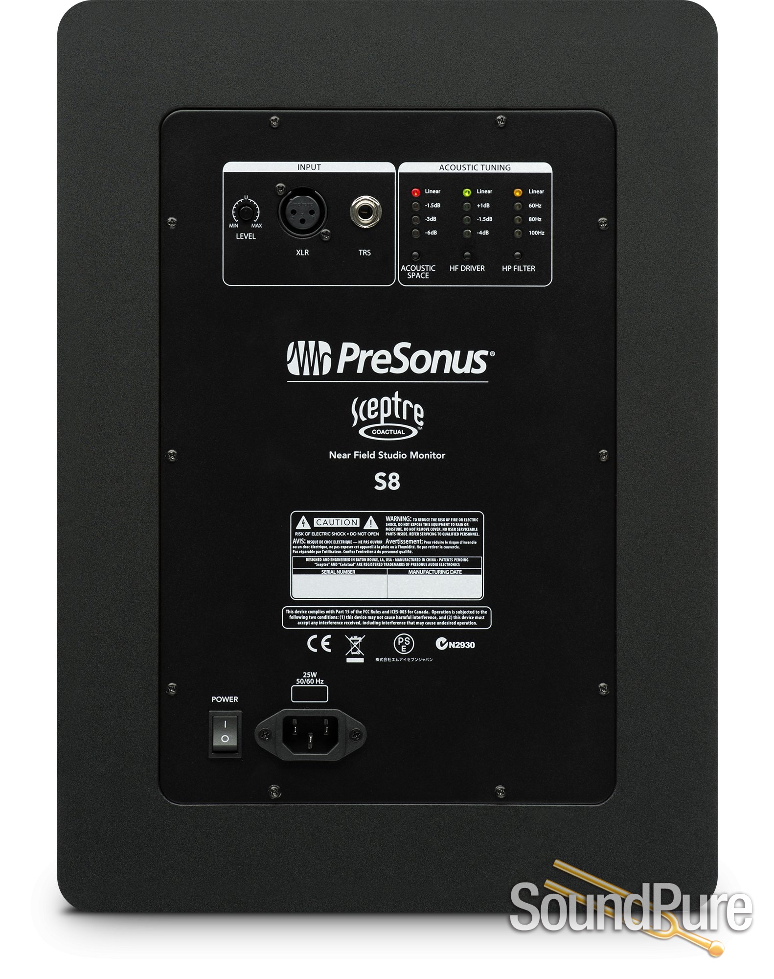 Presonus Sceptre S8 8" Coaxial Studio Monitor (Single)