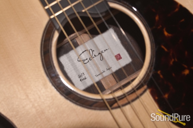 Echizen R1 Cutaway Ziricote 2013 Acoustic Guitar — image 7