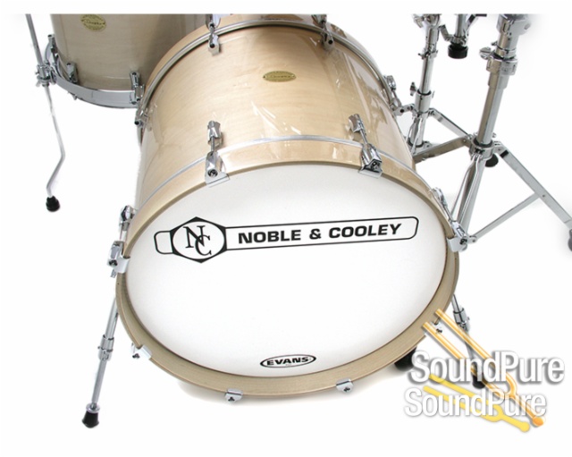 Noble & Cooley 4pc CD Maple Drum Set-Champagne Sparkle — image 8