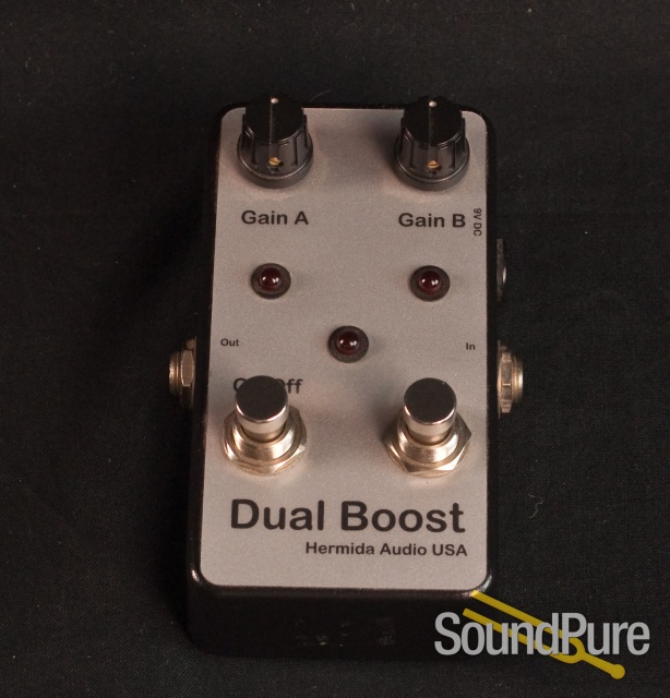Hermida Audio USA Dual Boost Effect Pedal RARE — image 1