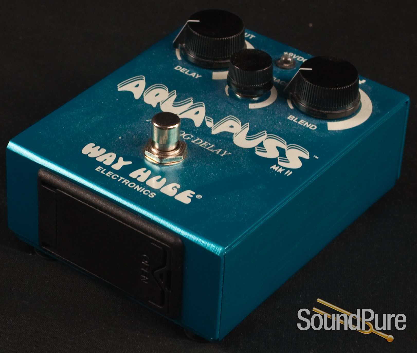 Way Huge By Dunlop Aqua-Puss MKII Analog Delay Pedal- Used