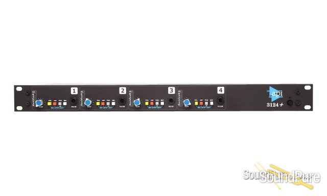 API Audio 3124+ 4-Channel Microphone Preamp — image 1