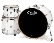 PDP 3pc Concept Maple Drum Set by DW-Pearlescent White PDP 3pc Concept Maple Drum Set by DW-Pearlescent White