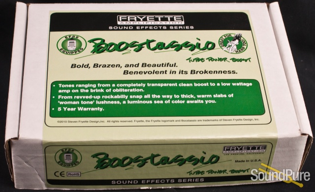 Fryette Boostassio BST-1 Tube Power Boost Guitar Pedal- Used — image 7