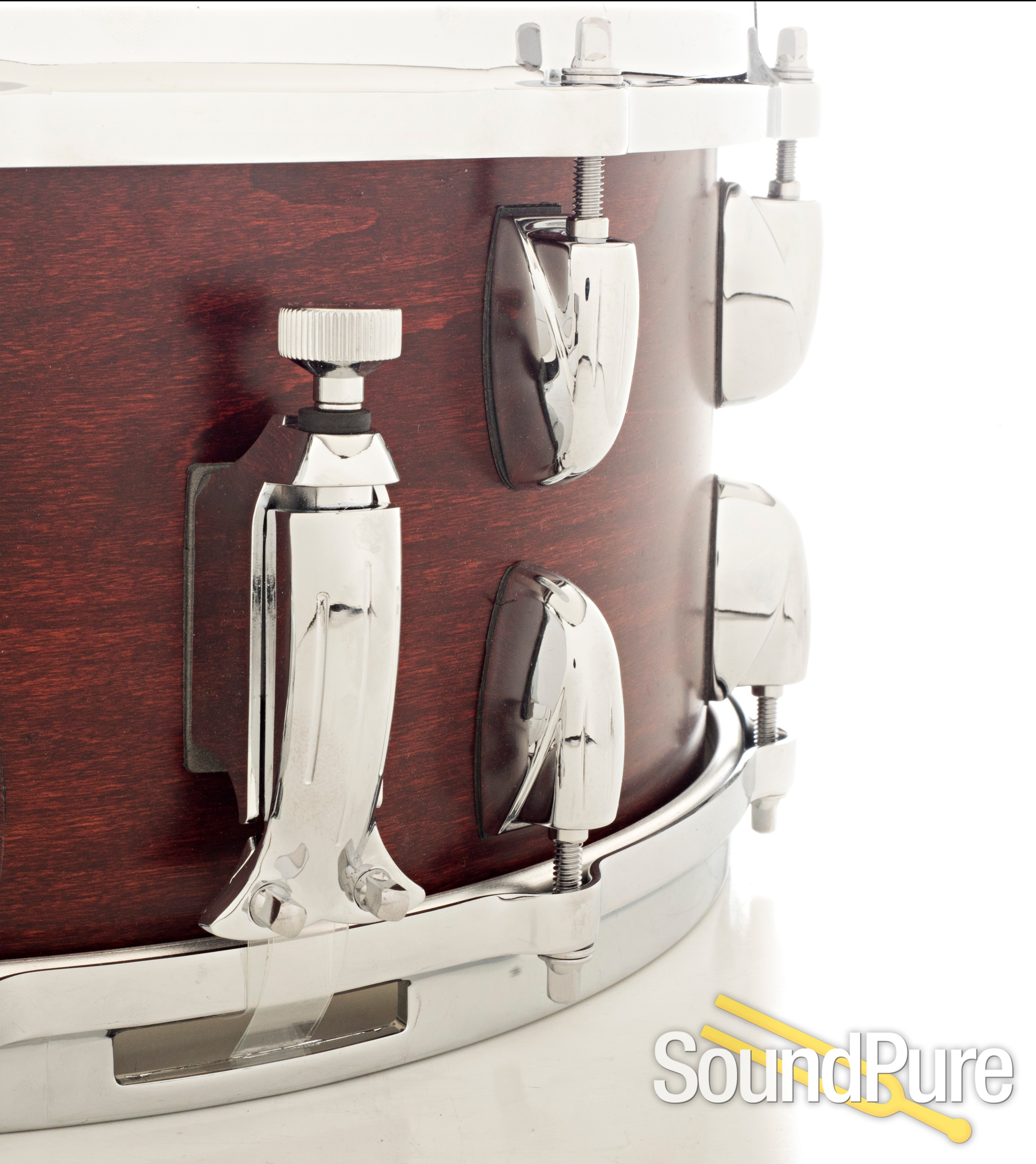 Gretsch 6.5x14 USA Custom Maple Snare Drum-Satin Walnut