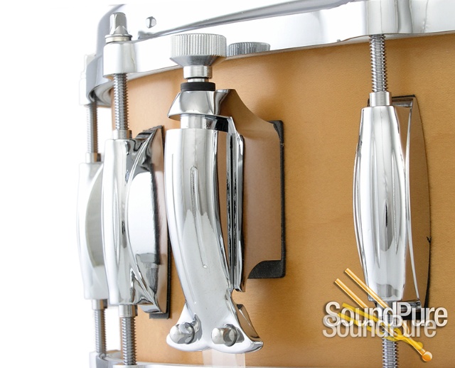 Gretsch 5.5x14 USA Custom Maple Snare Drum-Millenium Maple — image 3